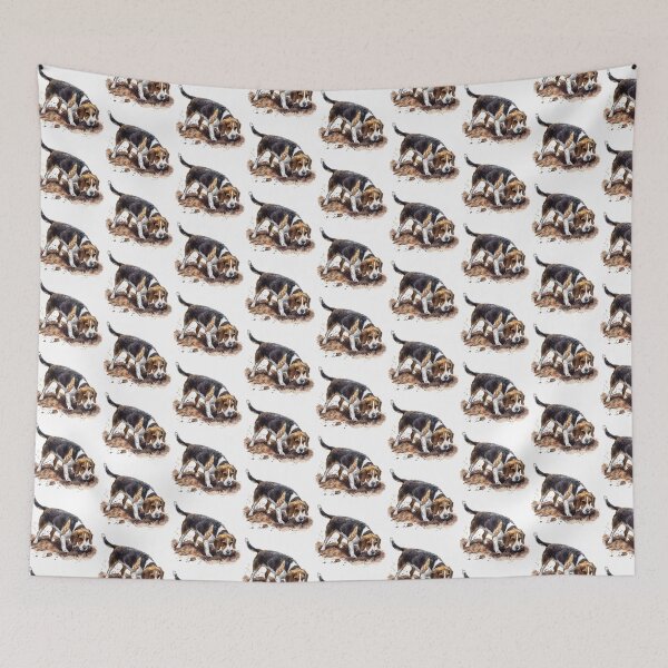 Item preview, Beagle Dog | Cute Puppy Aesthetic Art designed and sold by Mandayartstudio.