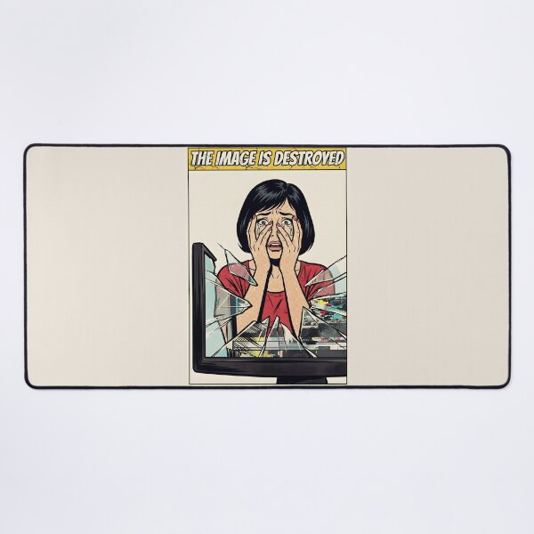 Item preview, Broken Screen Existential Melancholy Minimalist Poster designed and sold by DuckOddity.