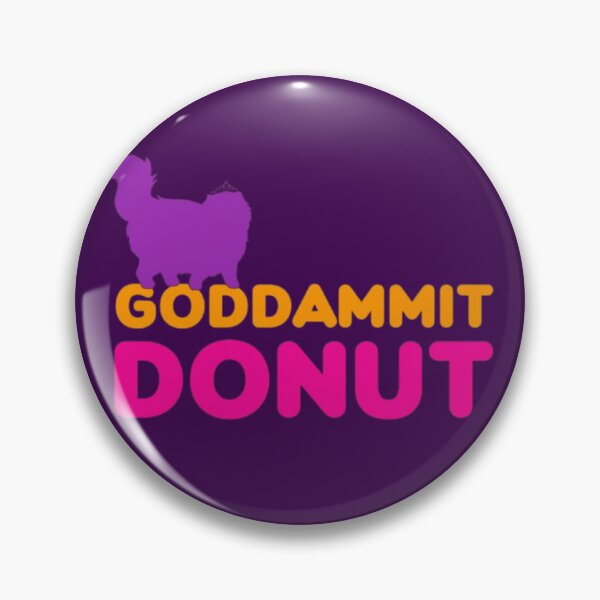 Item preview, Dunkin Goddammit Donut designed and sold by EpcotDuck.