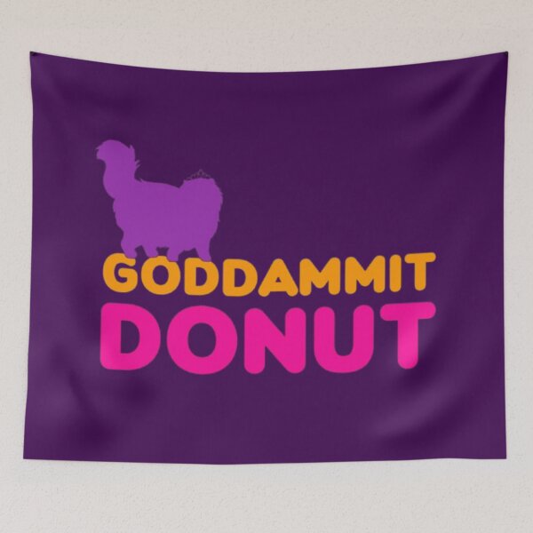 Item preview, Dunkin Goddammit Donut designed and sold by EpcotDuck.