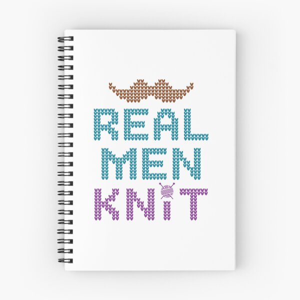 Item preview, Real Men Knit Knitting Knitter designed and sold by jaygo.