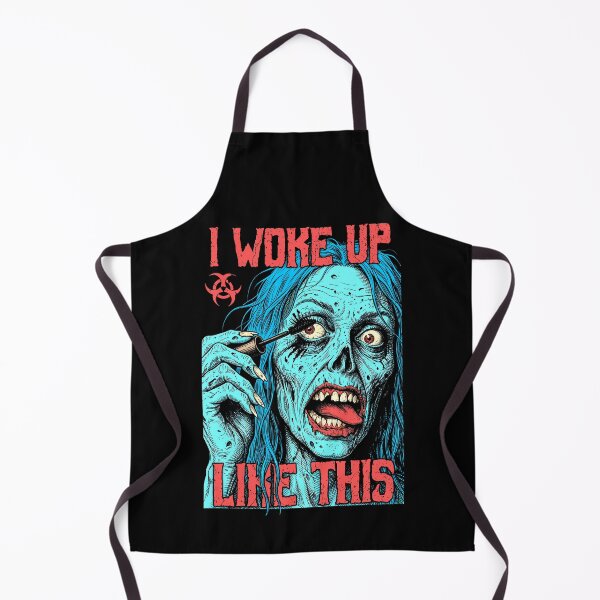 Item preview, Zombie Girl I Woke Up Like This Funny Halloween Woman designed and sold by GrandeDuc.