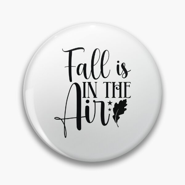 Item preview, Fall Is In The Air - Autumn Halloween Vibes Quotes Retro Vintage Autumn Cozy Season Spooky Gift designed and sold by FuzionRaptor.