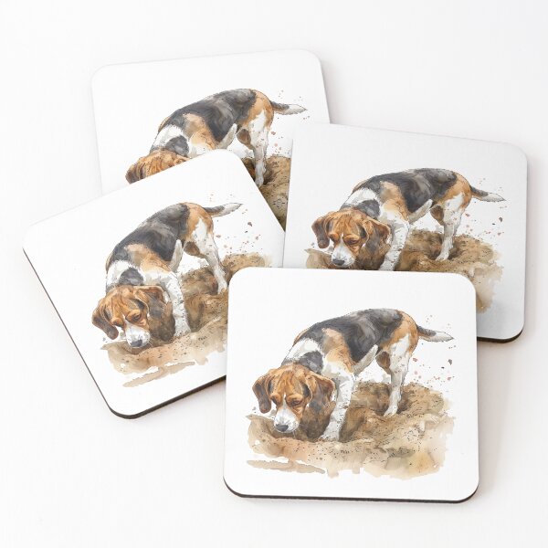 Item preview, Beagle Dog | Cute Puppy Aesthetic Art designed and sold by Mandayartstudio.
