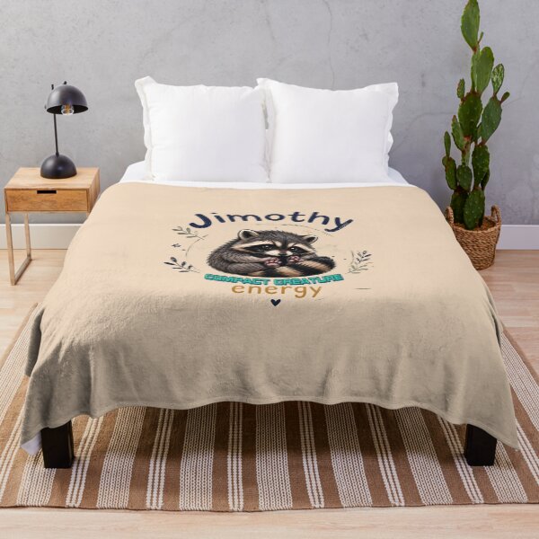 Item preview, Jimothy Cute Raccoon Art | Whimsical Woodland Animal | Cozy Forest Aesthetic | Colorful Digital Illustration designed and sold by Bhaskar Digital Art.