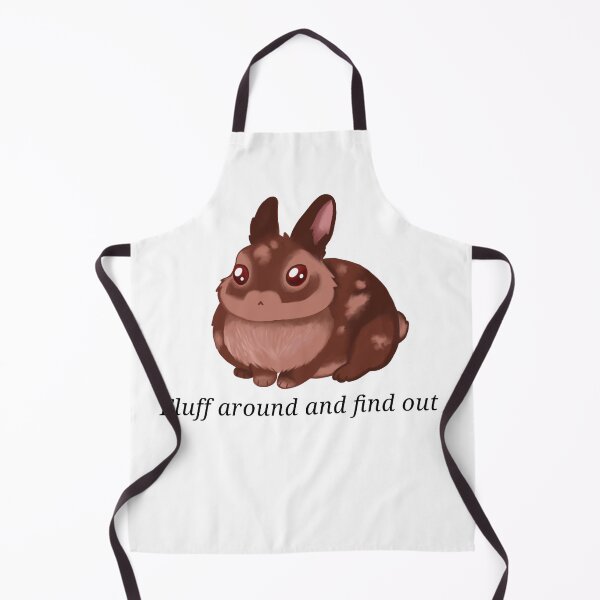 Item preview, Fluff around and find out — cute bunny designed and sold by HistoryHounds.