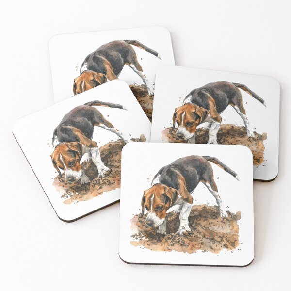 Item preview, Beagle Dog | Cute Puppy Aesthetic Art designed and sold by Mandayartstudio.