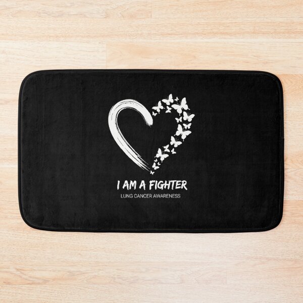 Item preview, I AM A FIGHTER — LUNG CANCER AWARENESS designed and sold by jkrphoto.