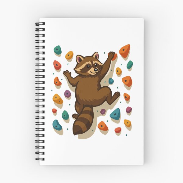 Item preview, Climbing raccoon: Artful bouldering designed and sold by Pineapple-Tree.