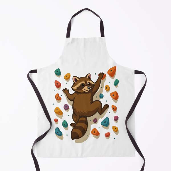 Item preview, Climbing raccoon: Artful bouldering designed and sold by Pineapple-Tree.