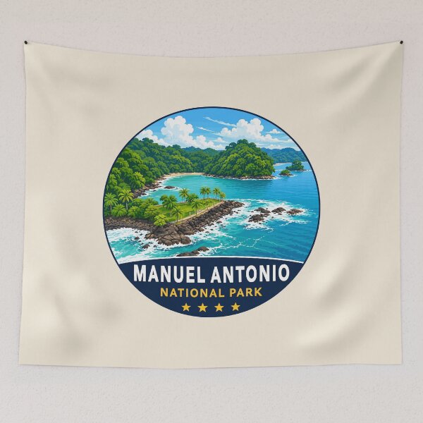 Item preview, Manuel Antonio National Park Costa Rica Tropical Beach & Rainforest designed and sold by Gideon Emmerich.