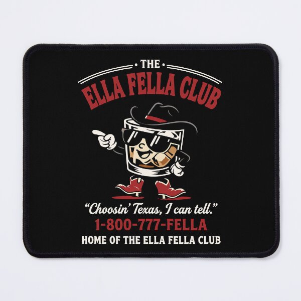 Item preview, Ella Fella Club I Can Tell Cowboy Mascot Vintage designed and sold by JaysonStone.
