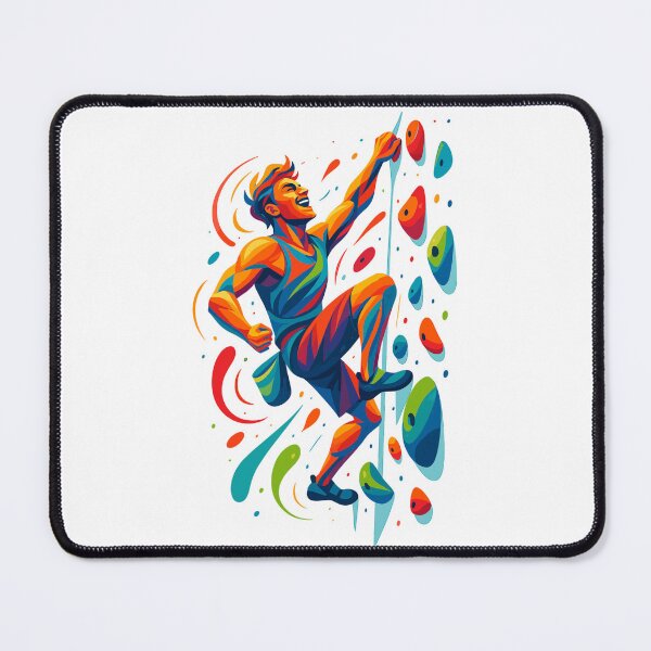 Item preview, Bouldering Motivation: Climber Art Design designed and sold by Pineapple-Tree.