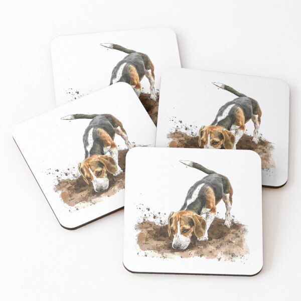 Item preview, Beagle Dog | Cute Puppy Aesthetic Art designed and sold by Mandayartstudio.