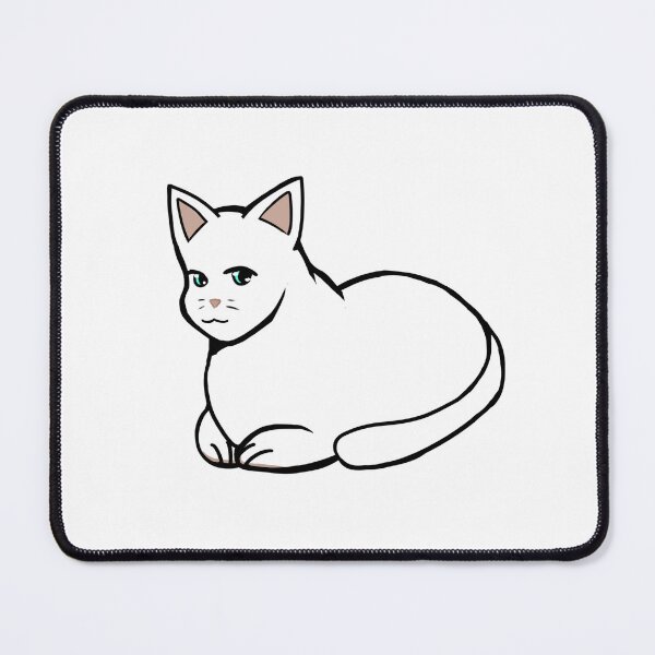 Item preview, White Cat Snow Loafing designed and sold by YHK13.