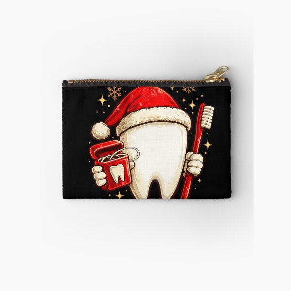 Item preview, Dental Hygienist Christmas Gift Santa Tooth Art designed and sold by Corvoria.