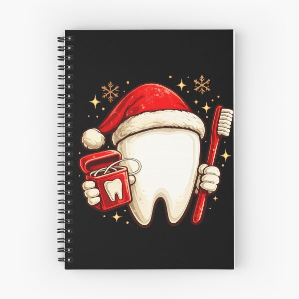 Item preview, Dental Hygienist Christmas Gift Santa Tooth Art designed and sold by Corvoria.