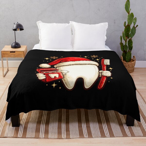 Item preview, Dental Hygienist Christmas Gift Santa Tooth Art designed and sold by Corvoria.