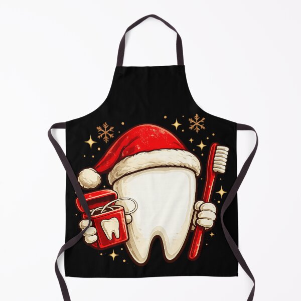 Item preview, Dental Hygienist Christmas Gift Santa Tooth Art designed and sold by Corvoria.