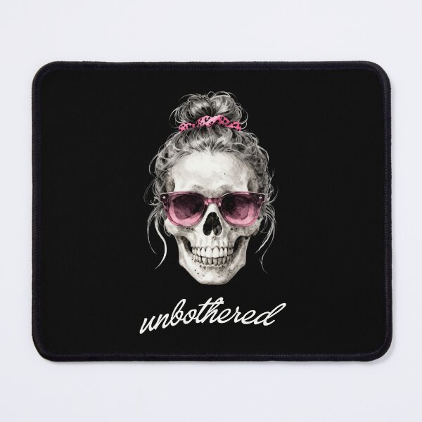 Item preview, Unbothered Mom Skull designed and sold by threadsjam.