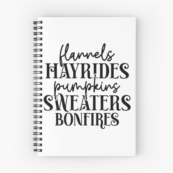 Item preview, Flannels Hayrides Pumpkins Sweaters Bonfires - Autumn Halloween Vibes Quotes Retro Fall Season Gift designed and sold by FuzionRaptor.