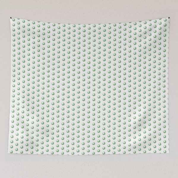 Item preview, Vintage Dark Green Baseball Ball Art Graphic designed and sold by pattern-archive.