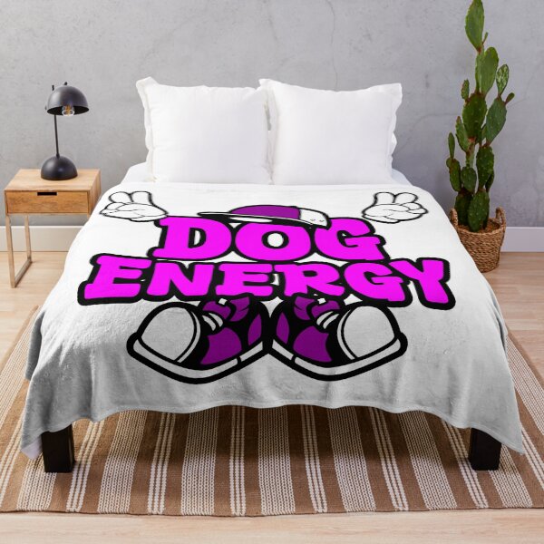 Item preview, DOG ENERGY - PETS Lettering Comic Words Funny designed and sold by NFTWords.