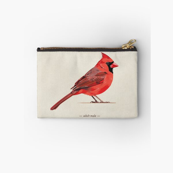 Item preview, Vintage Northern Cardinal Art Print designed and sold by Filora Atelier | Bird Art.