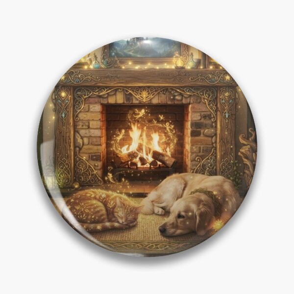 Artikelvorschau, Magical Evening by the Fireplace entworfen und verkauft von ANNART1602.