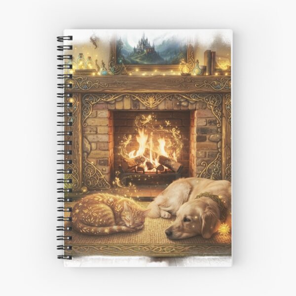 Item preview, Magical Evening by the Fireplace designed and sold by ANNART1602.