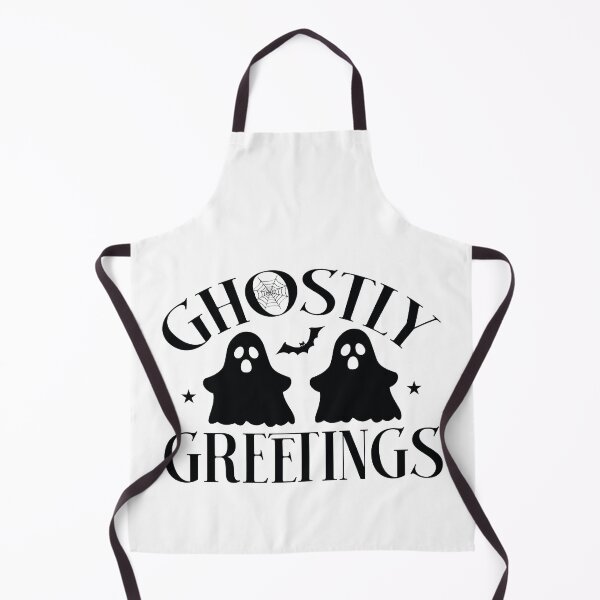 Item preview, Ghostly Greetings - Autumn Halloween Vibes Quotes Retro Vintage Cute Ghost Spooky Season Gift designed and sold by FuzionRaptor.