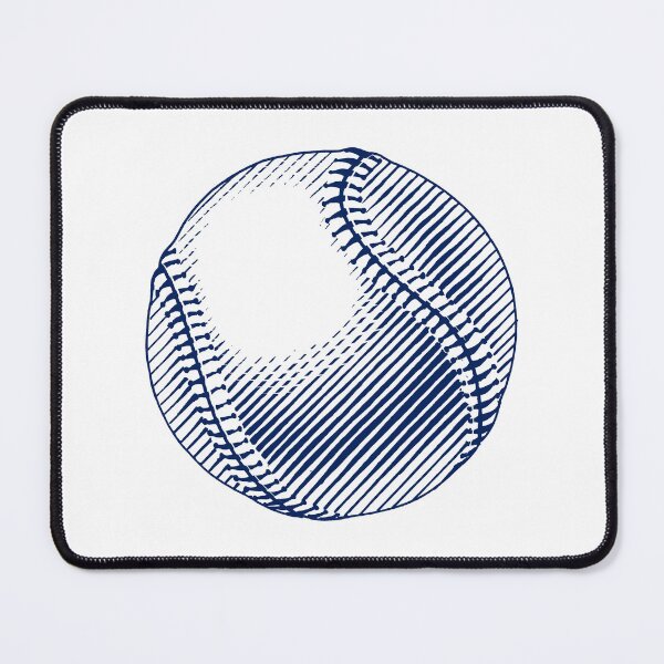 Item preview, Vintage Navy Blue baseball designed and sold by pattern-archive.