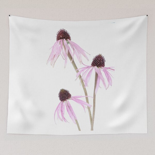 Item preview, Minimalist Pale Purple Coneflower Botanical Art designed and sold by Catrinann.