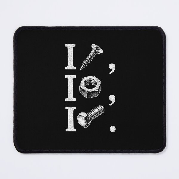 Item preview, I Screw I Nut I Bolt Funny Mechanic designed and sold by CelidaBonde.