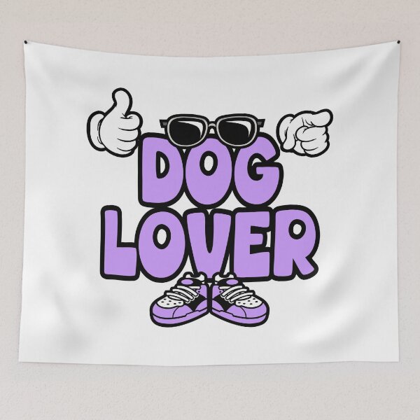 Item preview, DOG LOVER - PETS Graffiti Character Bold Popart designed and sold by NFTWords.
