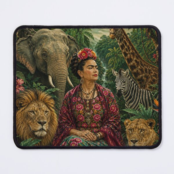 Item preview, frida Kahlo wildlife designed and sold by Muycote.