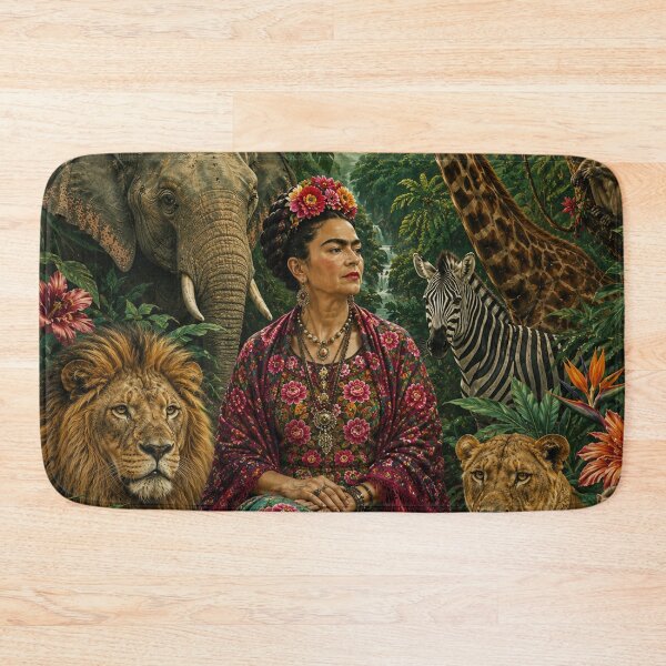 Item preview, frida Kahlo wildlife designed and sold by Muycote.