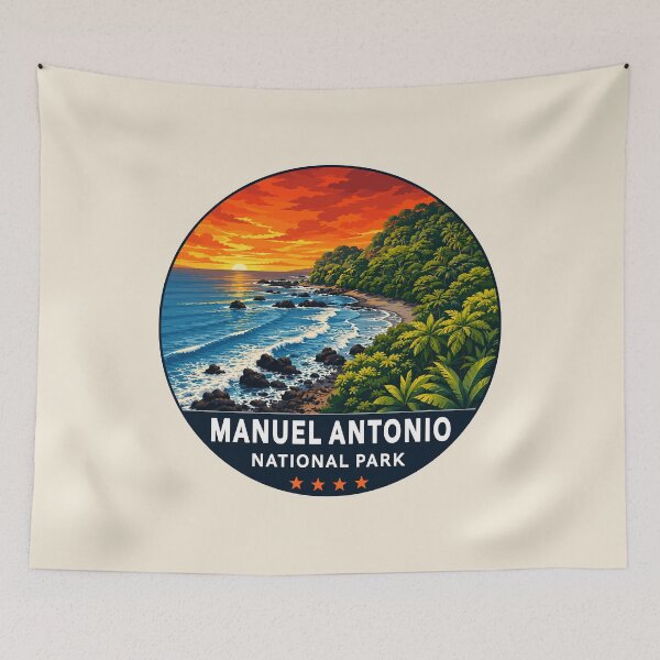 Item preview, Manuel Antonio National Park Costa Rica Tropical Beach & Rainforest designed and sold by Gideon Emmerich.
