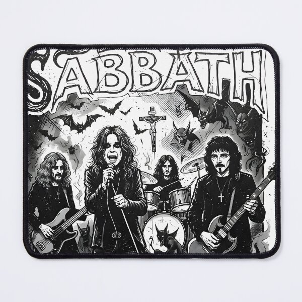 Item preview, B&W posters BACK SABTH by RMA designed and sold by alfispeeding55.