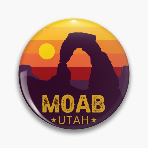Item preview, Moab Utah Arch – Vintage Sunset Travel & Adventure designed and sold by TavellynArt.
