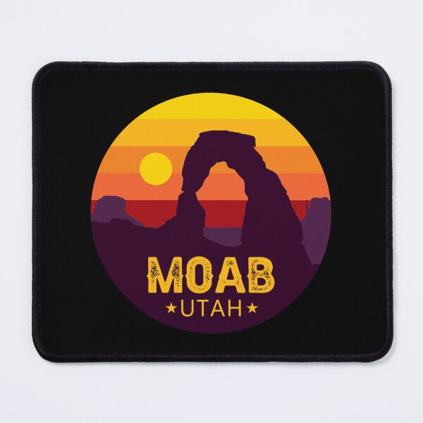 Item preview, Moab Utah Arch – Vintage Sunset Travel & Adventure designed and sold by TavellynArt.