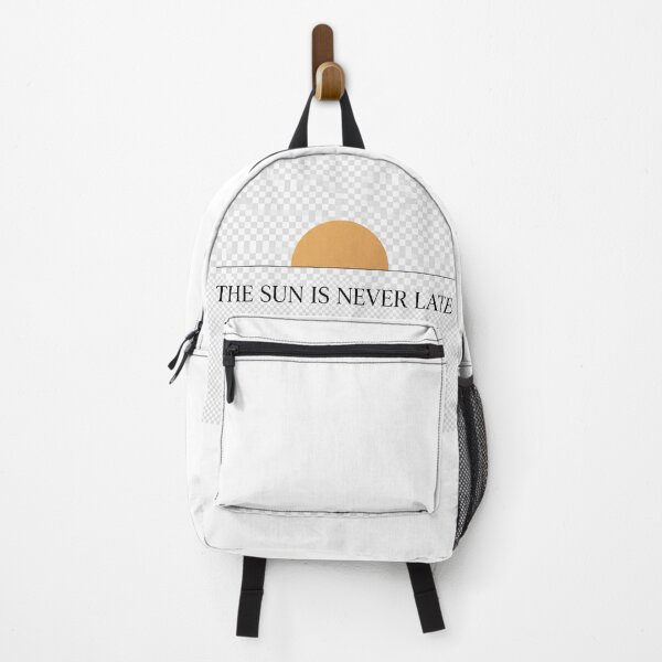Item preview, The Sun Is Never Late Minimalist Sunrise Inspirational Design designed and sold by ImagineDraws.