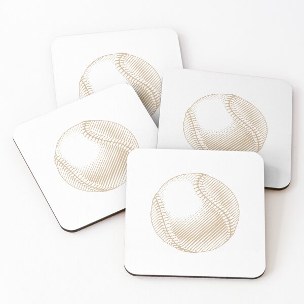 Item preview, Vintage Tan baseball designed and sold by pattern-archive.
