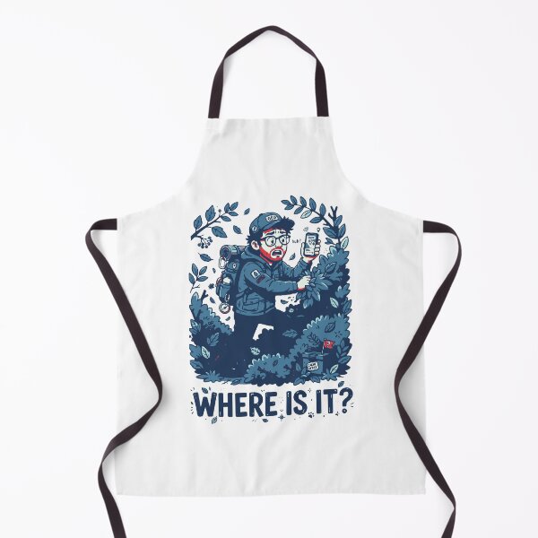 Item preview, Where Is It? - FunnyTshirt for Geocacher Searching For Cache designed and sold by Neurospicy Trolls.