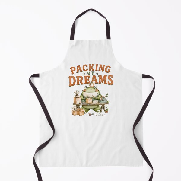 Item preview, Packing My Dreams Cute Small Business Frog designed and sold by VikArt7.