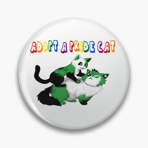 Item preview, Adopt A Pride Cat — Neutrois designed and sold by HistoryHounds.