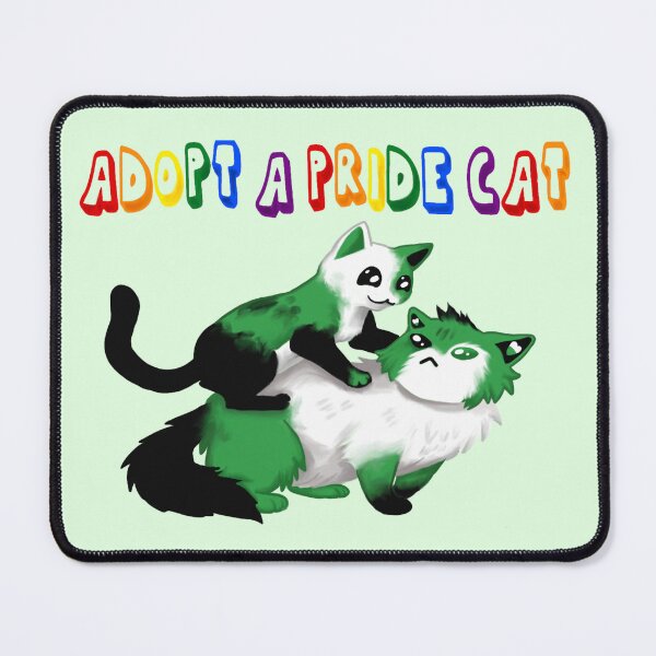 Item preview, Adopt A Pride Cat — Neutrois designed and sold by HistoryHounds.