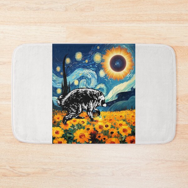 Item preview, Jimothy Raccoon  Starry Night Van Gogh  Seattle Meme designed and sold by erozzz.
