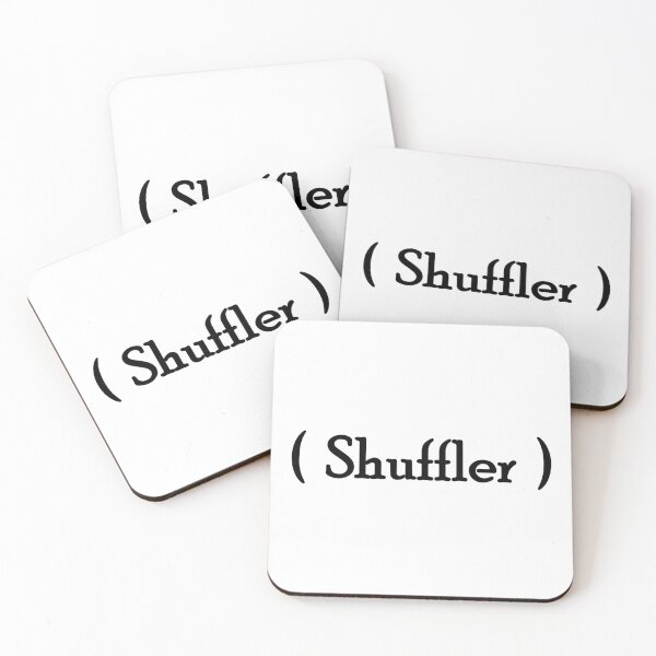 Item preview, Iconic Label - "Shuffler" Black Lettering designed and sold by cousinbessie.