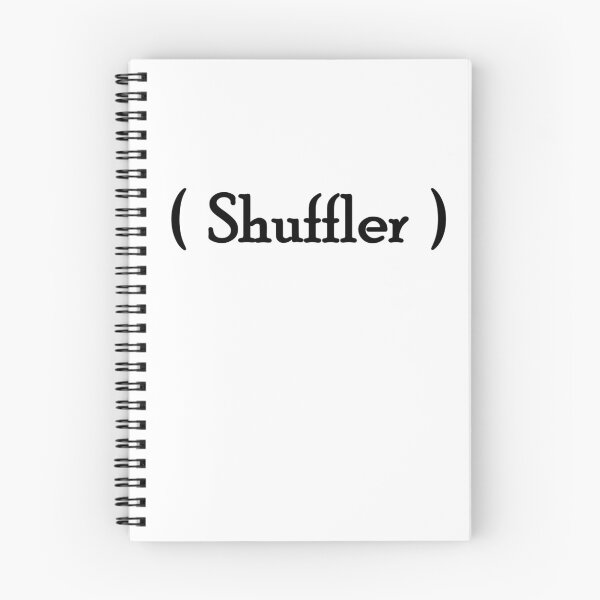 Item preview, Iconic Label - "Shuffler" Black Lettering designed and sold by cousinbessie.